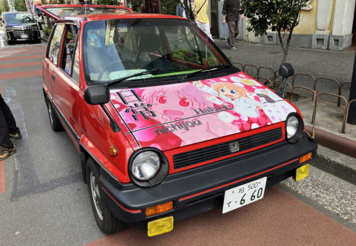 ホンダシティ「はかせの痛車」見物録