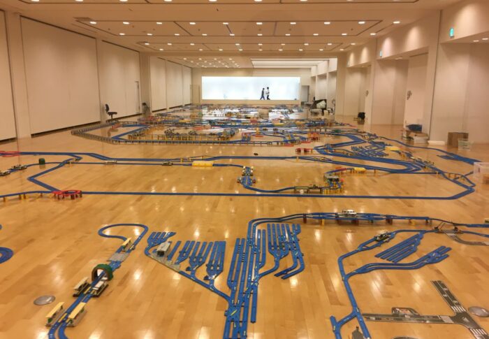 圧巻！プラレール京急京成都営全駅再現