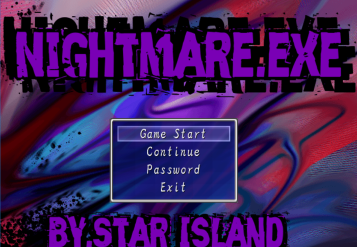 スターアイランドさんのexe.gameをやる-5 ～Nightmare.exe(1)～