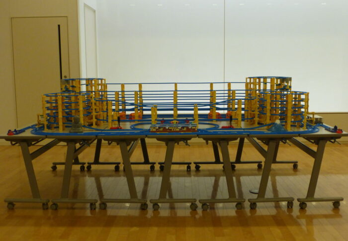 2月23/24日のプラレールレイアウト（展示会プラフェス）